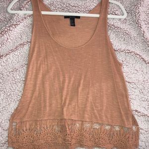 Light orange tank top